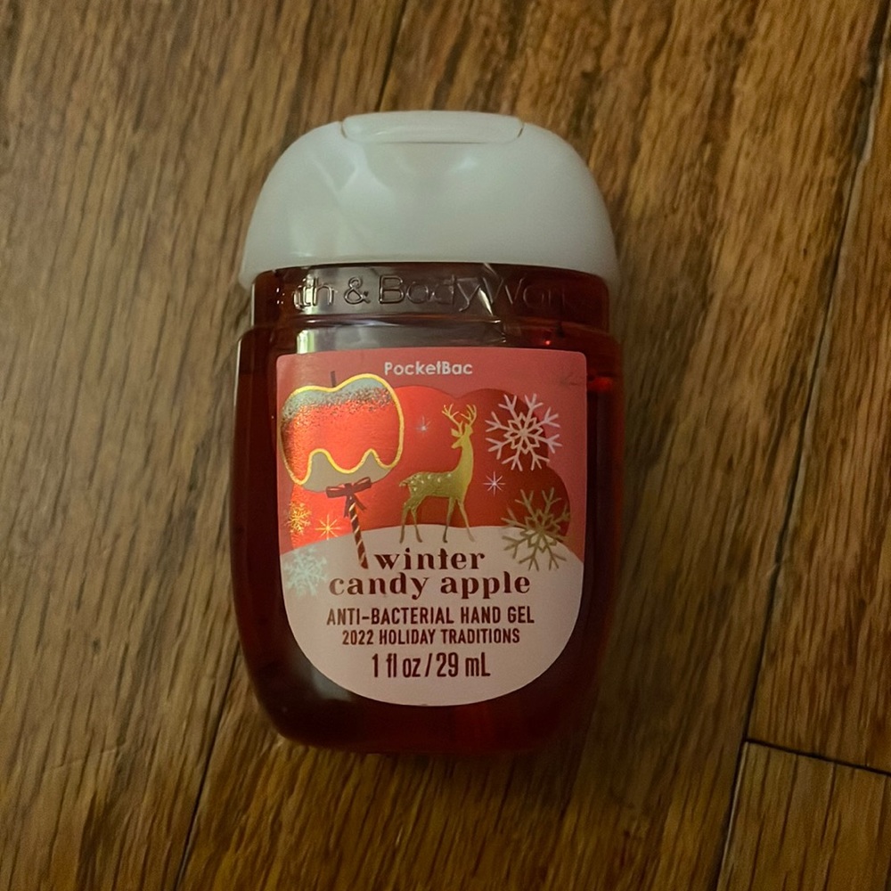 Winter Candy Apple hand sanitizer. Never used.